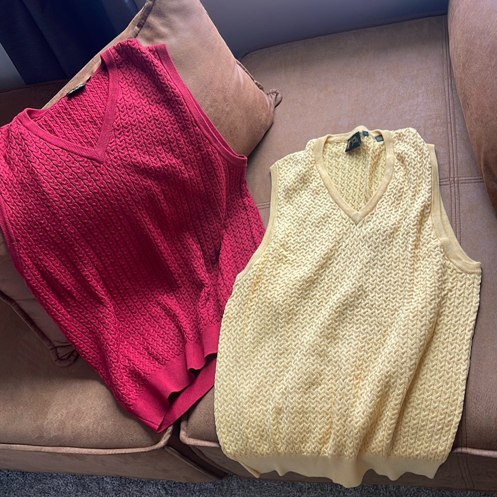 Men’s Vintage Sweater Vests